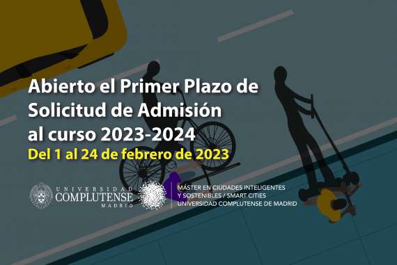 Abierto el Primer Plazo de Solicitud de Admisiones para la edición 2023-2024